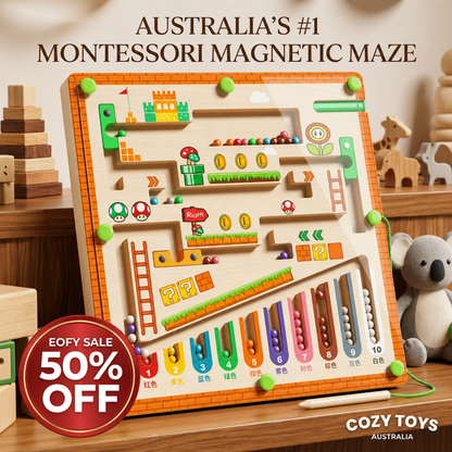 Mario Montessori Magnetic Maze